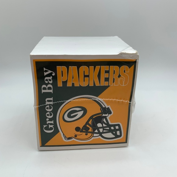 NFL Turner Green Bay Packers Team Cube Note Pad Writing Paper Cube Sealed - Picture 4 of 11
